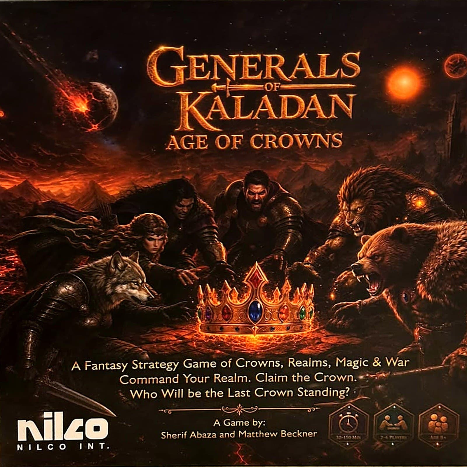 Generals of Kaladan: Age of Crowns, the final production box